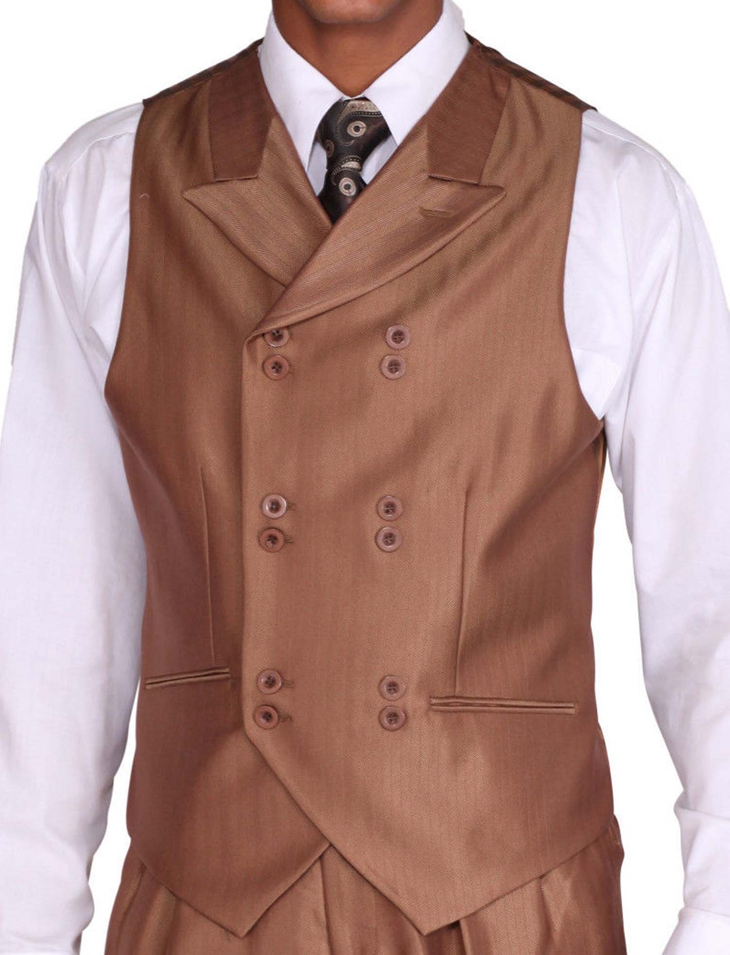 Stylish Herringbone Stripe Men's 3-Piece Suit Set with Vest & Dress Pants | Formal Business Attire, Wedding & Special Occasion Outfit | Premium Wool Blend Fabric for Comfort & Elegance