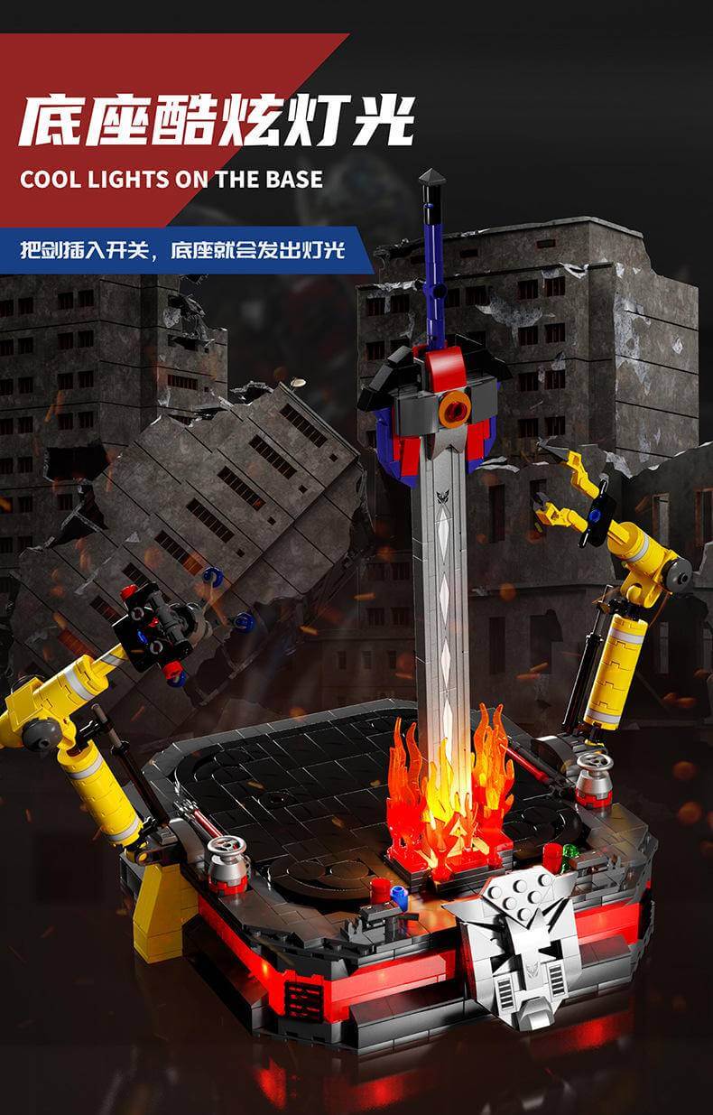 TUOLE 6008 Optimus Prime Mecha Building Blocks Set - 4229PCS Transformers Model Kit for Adults & Teens - Perfect for Collectors, DIY Projects & Home Decoration