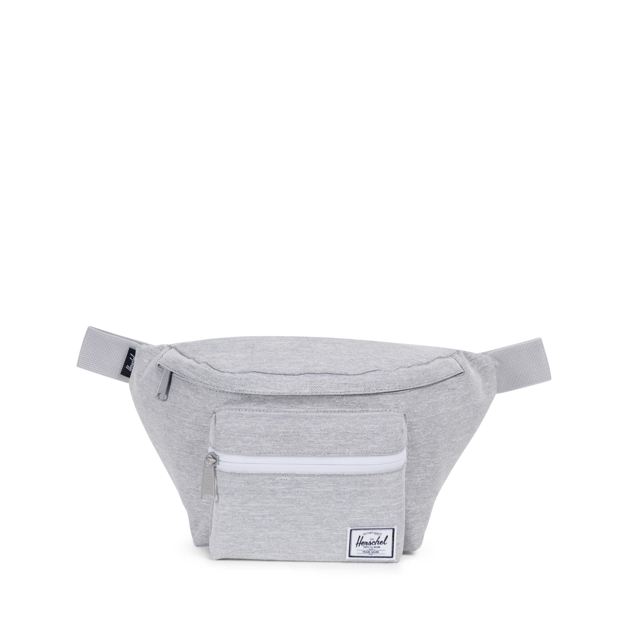 Herschel Seventeen Hip Pack - Light Grey Waist Bag for Travel, Hiking & Everyday Use | Compact & Stylish Fanny Pack