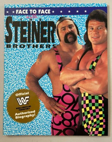 1994 WWF Steiner Brothers Face to Face Wrestling Action Figure - Collectible Vintage WWE Memorabilia for Fans & Display