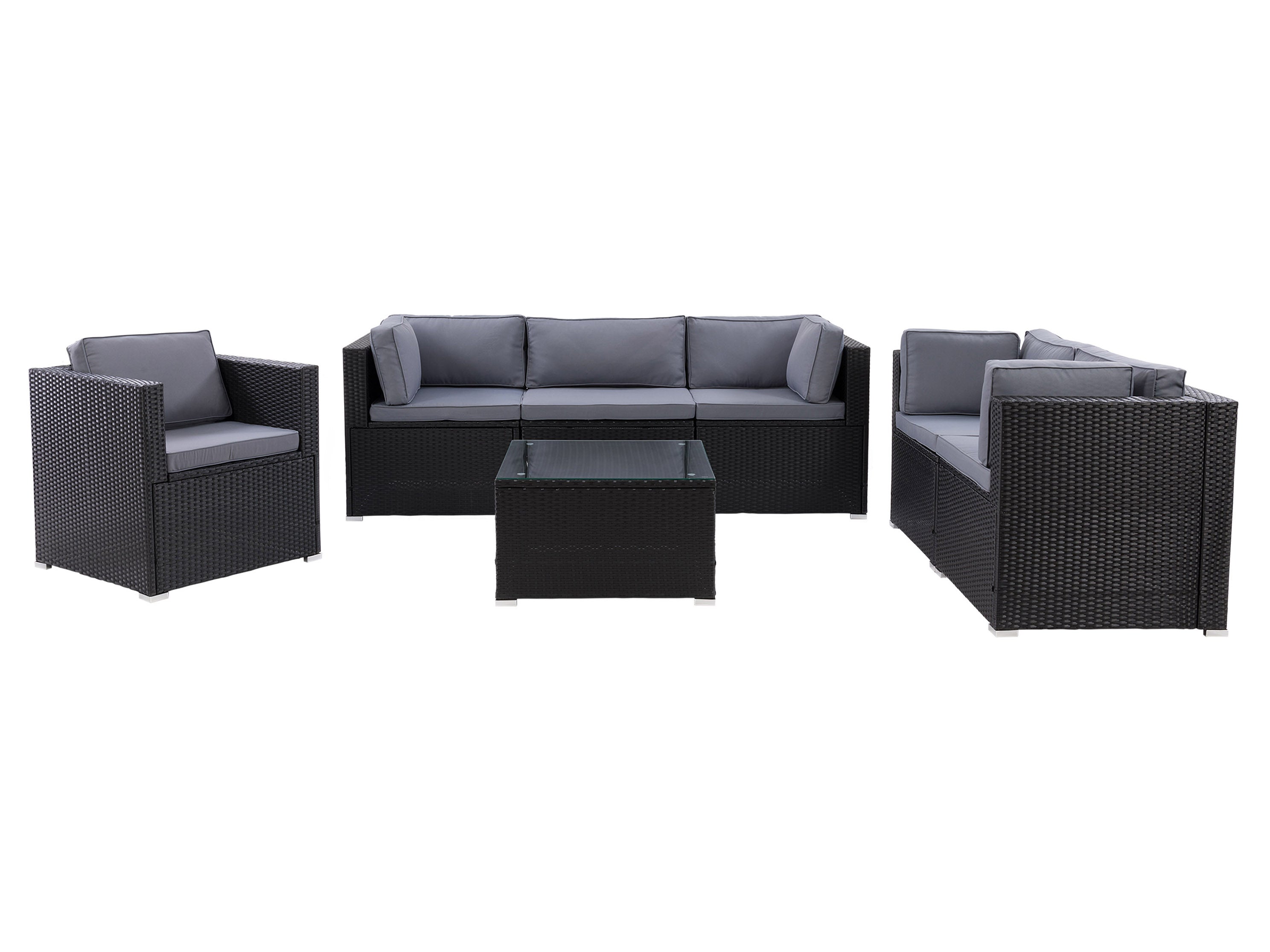 7-Piece Outdoor Sofa Set - Waterproof & UV Resistant Patio Furniture for Garden, Backyard, and Poolside Relaxation