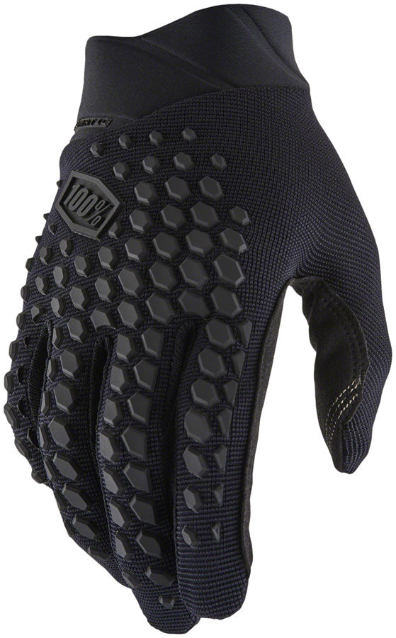 100% Geomatic Gloves - Black/Charcoal Full Finger Work Gloves for Men (Medium) - Durable & Comfortable for Construction, Gardening & Outdoor Activities