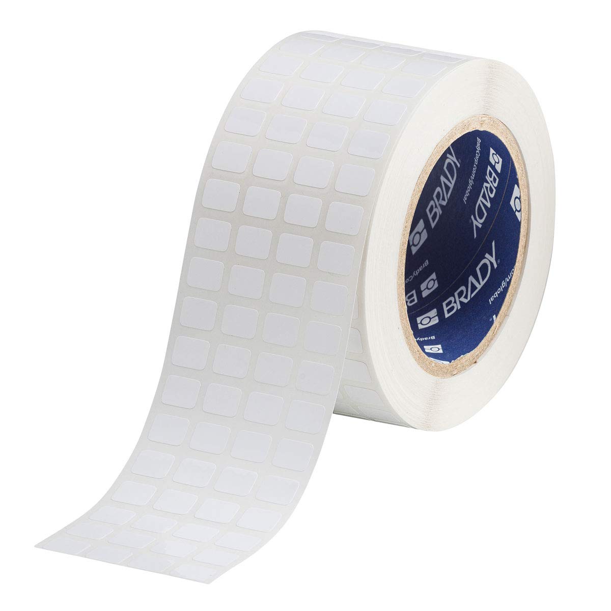 Brady THT-148-422-10 White Thermal Transfer Printable Labels - 0.5