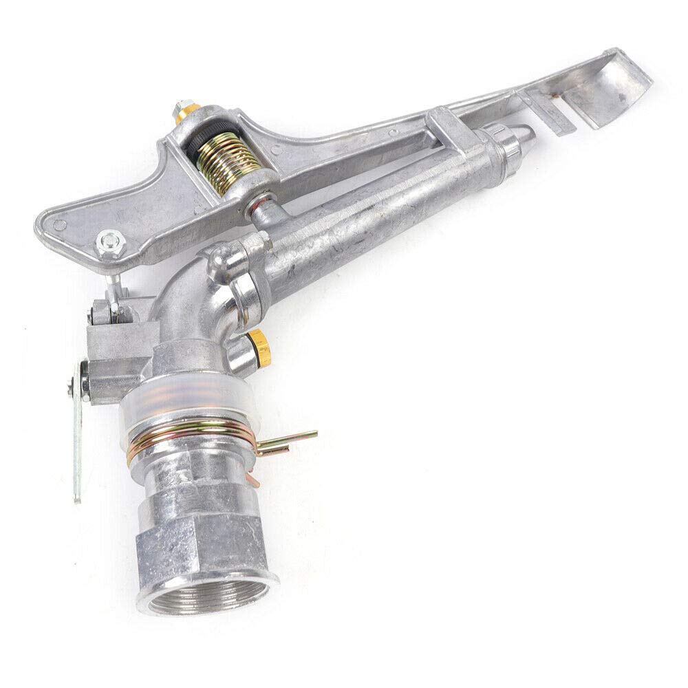 1.5'' Water Sprinkler Gun for Large Area Farm Irrigation - Heavy Duty Agricultural Water Spray Tool for Efficient Crop Watering and Field Maintenance