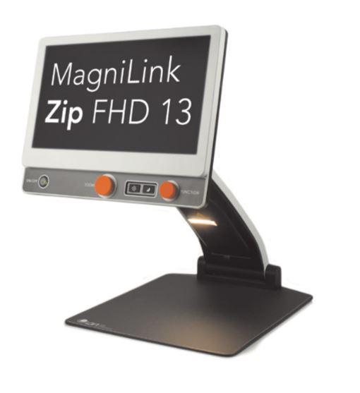 MagniLink Zip - Portable Video Magnifier for Low Vision & Reading Assistance - Ideal for Books, Documents, and Labels at Home, School, or Office