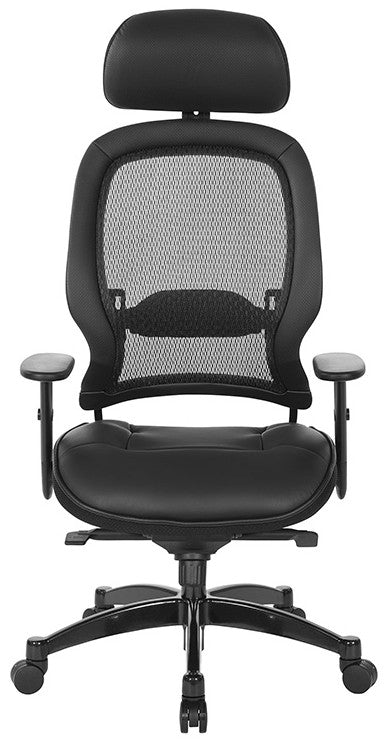 Space Seating Deluxe Matrex Back Mesh Office Chair with Lumbar Support - Ergonomic Computer Desk Chair for Home & Office Workspaces [25004]
