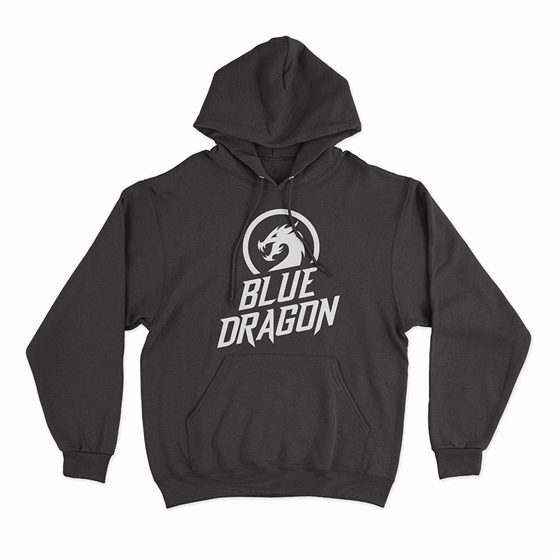 Blue Dragon Hoodie for Men & Women - Stylish Zip Up Sweatshirt with Dragon Print | Perfect for Casual Wear, Street Fashion & Outdoor Activities
