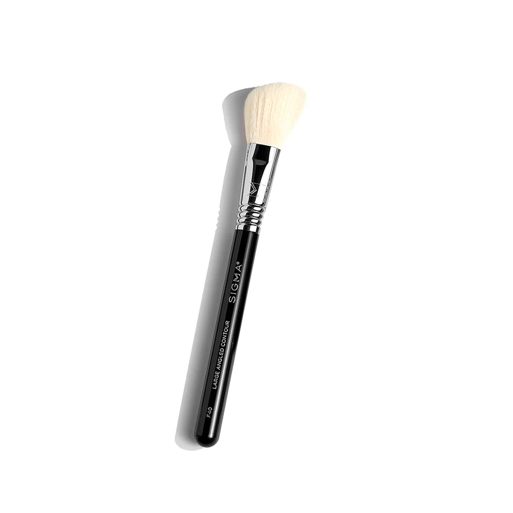 Sigma Beauty F40 Large Angled Contour Brush - Professional Makeup Brush for Face Contouring & Highlighting - Perfect for Everyday Makeup & Special Occasions
