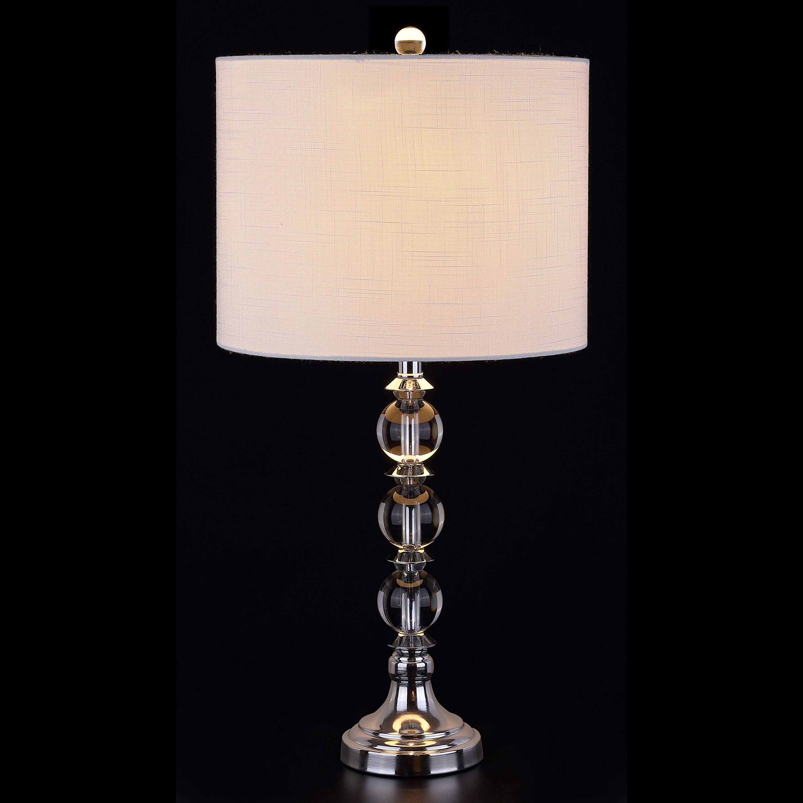 Jonathan Y JYL5041A-SET2 Modern Crystal & Metal LED Table Lamps - Set of 2, 26