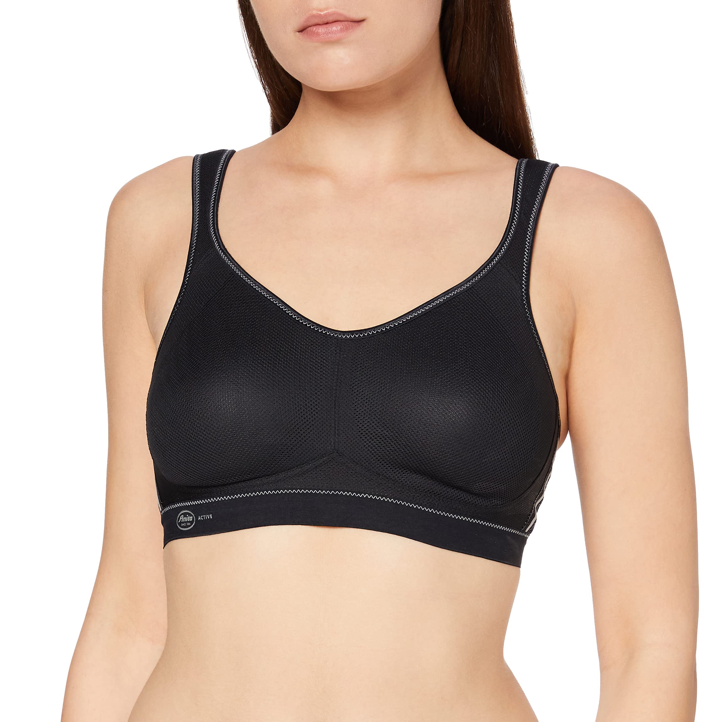 Anita Women's Air Control Sports Bra - High Support, Moisture Wicking & Breathable for Running, Yoga & Gym Workouts