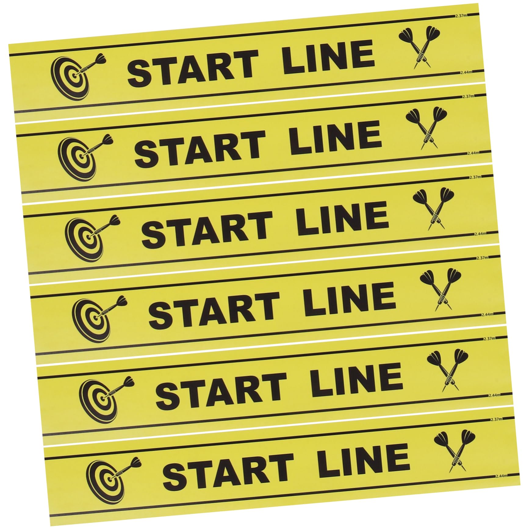 KITANDOVE Game Ground Marker Set - Durable Throwing Game Supplies for Outdoor Parties, Backyard Games & Family Game Nights - Perfect for Cornhole, Yard Pong & Tailgating Events