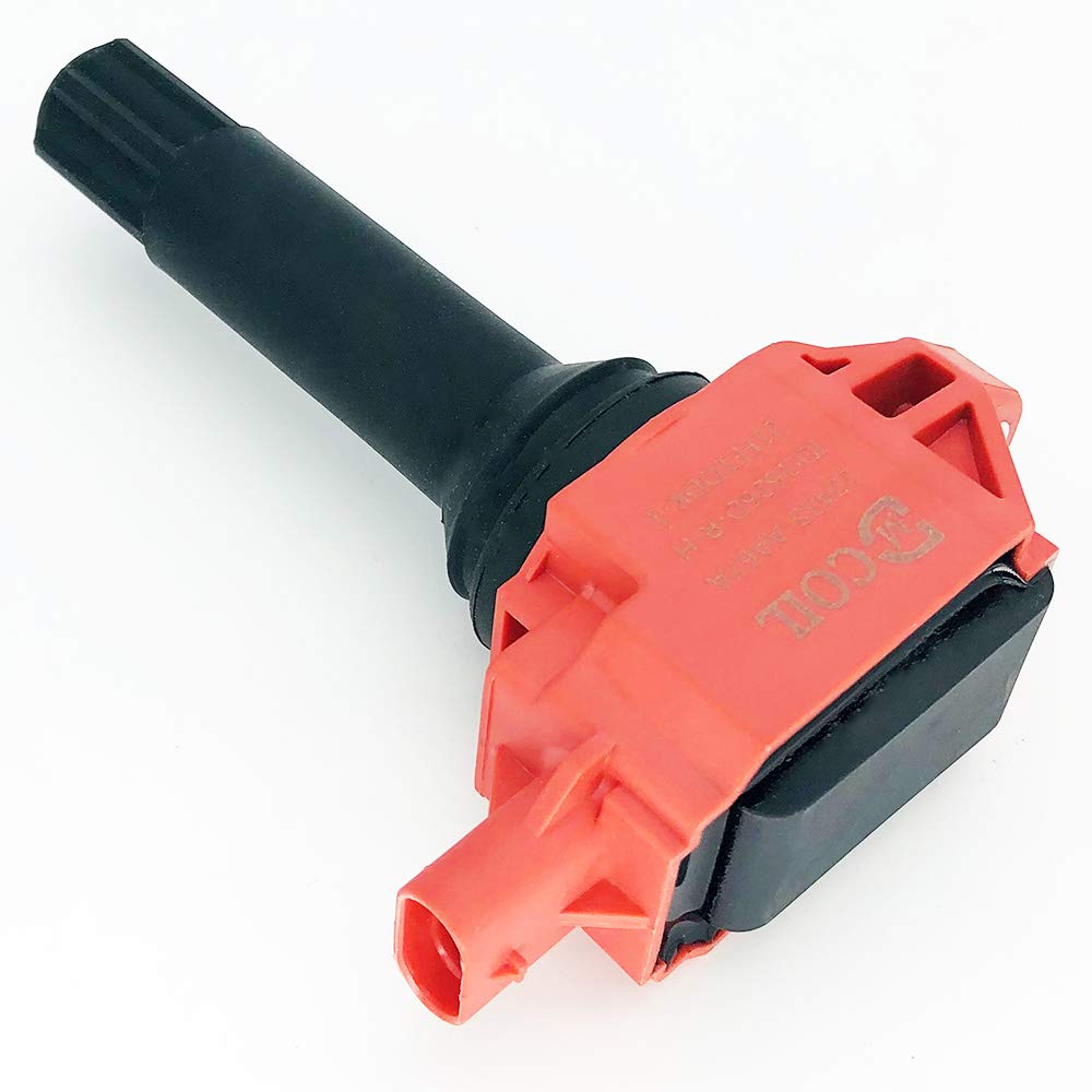 4-Pack Red High Performance Ignition Coil Set Compatible with Toyota 86/FT86/GT86 & Subaru BRZ/Forester/XV Crosstrek/Legacy/Outback 2.0L 2.5L (2013+) - Replaces OEM 22433-AA67A FK0453 UF721 - Improves Engine Power & Fuel Efficiency for Daily Driving & Racing