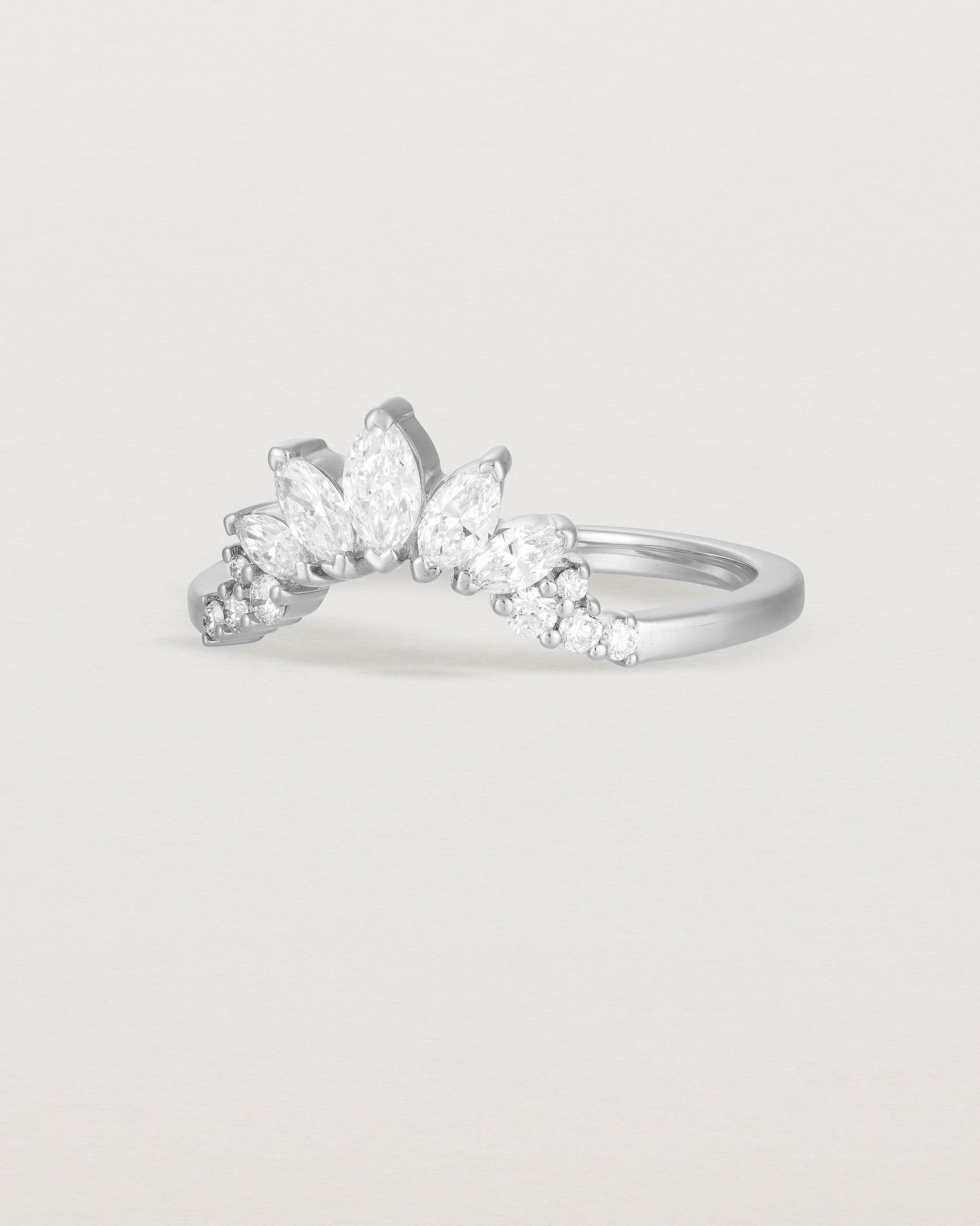 Camille Crown Ring for Women - Elegant Gold Plated Adjustable Ring for Any Occasion | Perfect for Weddings, Parties, and Everyday Wear