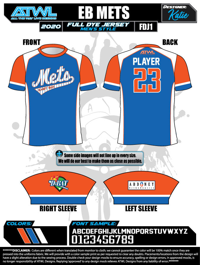 East Bay Spring 2020 Baseball Jerseys - Custom Team Uniforms for Youth & Adult Baseball Leagues - Perfect for Games, Practices & Tournaments