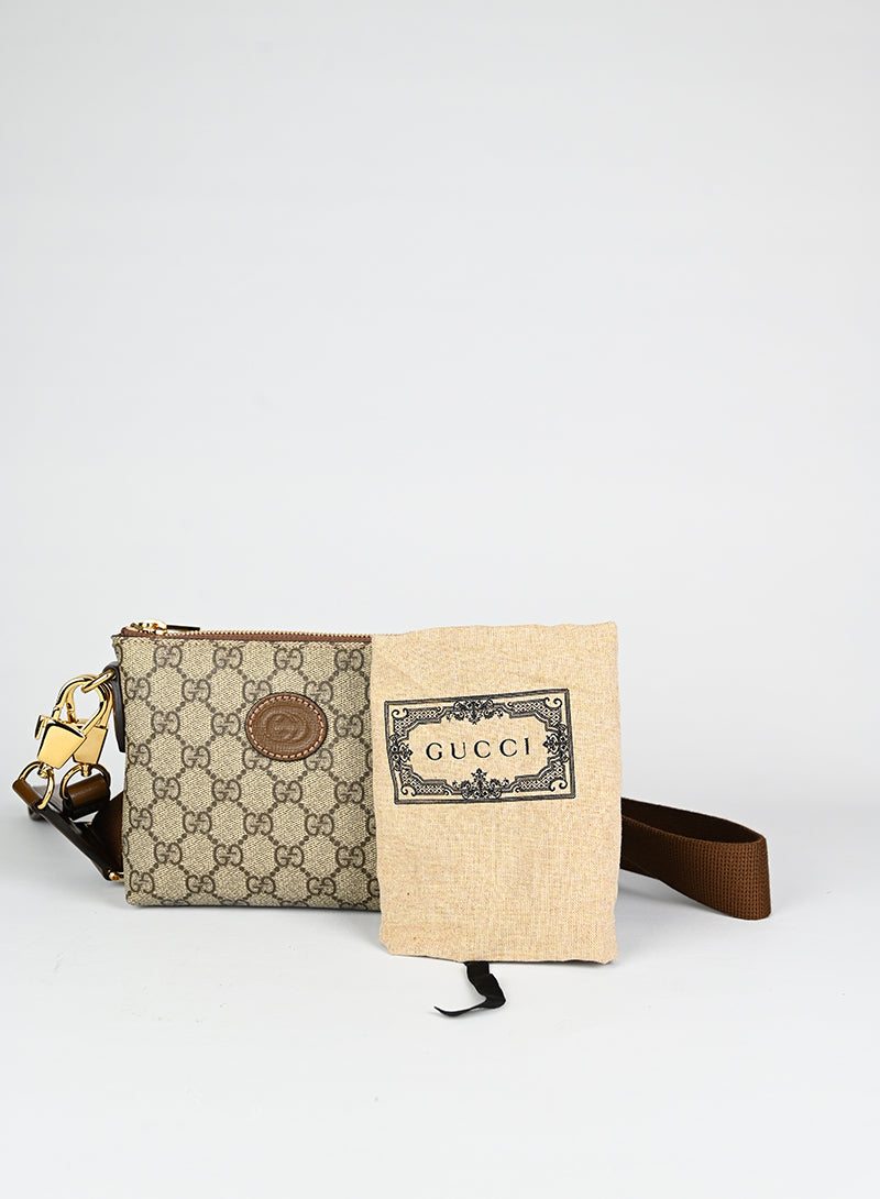 Gucci GG Monogram Beige Shoulder Bag - Luxury Designer Handbag for Women | Perfect for Work, Travel & Everyday Use