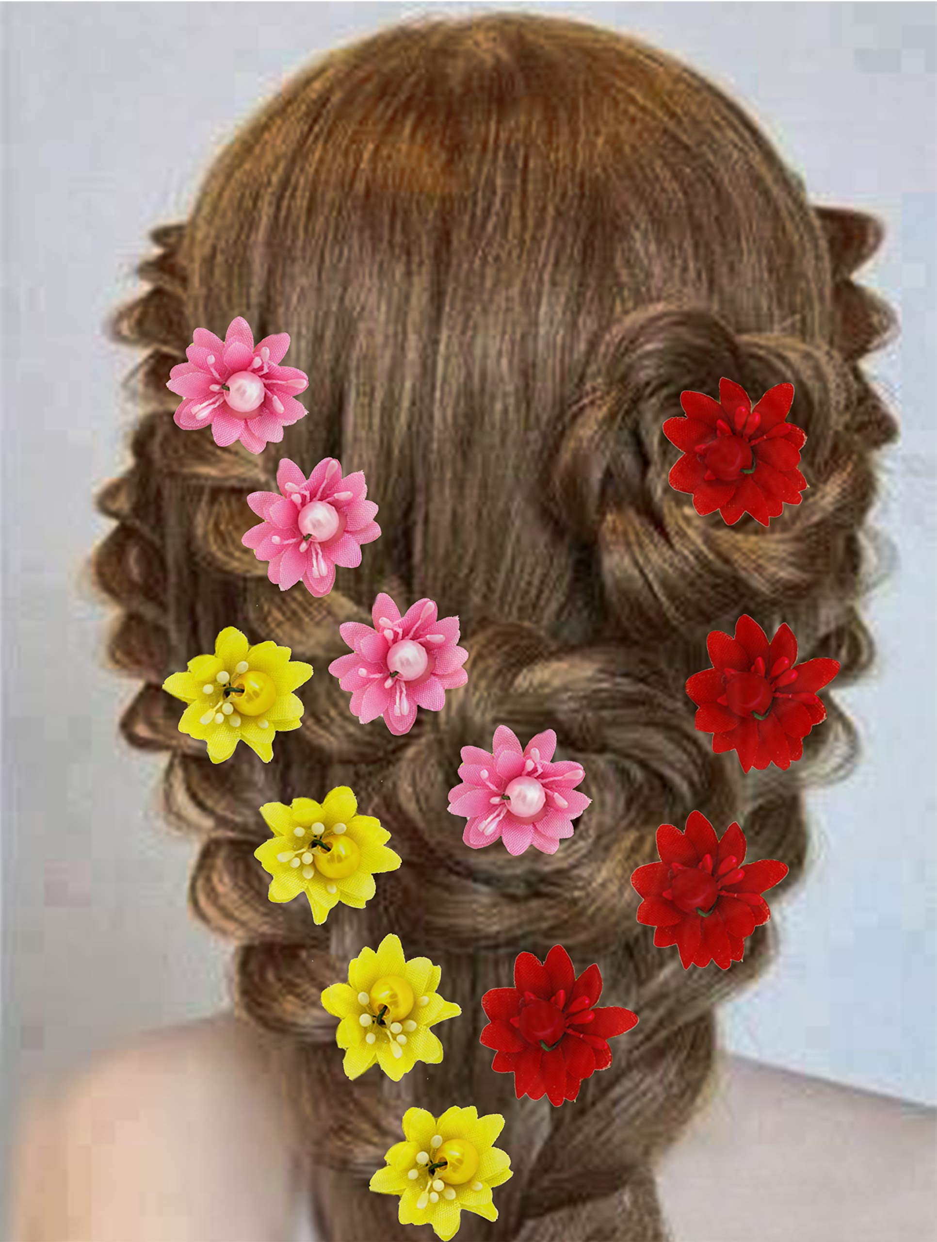 Rapidsflow® Juda Hair Pins for Women and Girls - Secure Hair Accessories for Updos, Braids, and Bun Hairstyles - Perfect for Weddings, Parties, and Everyday Use