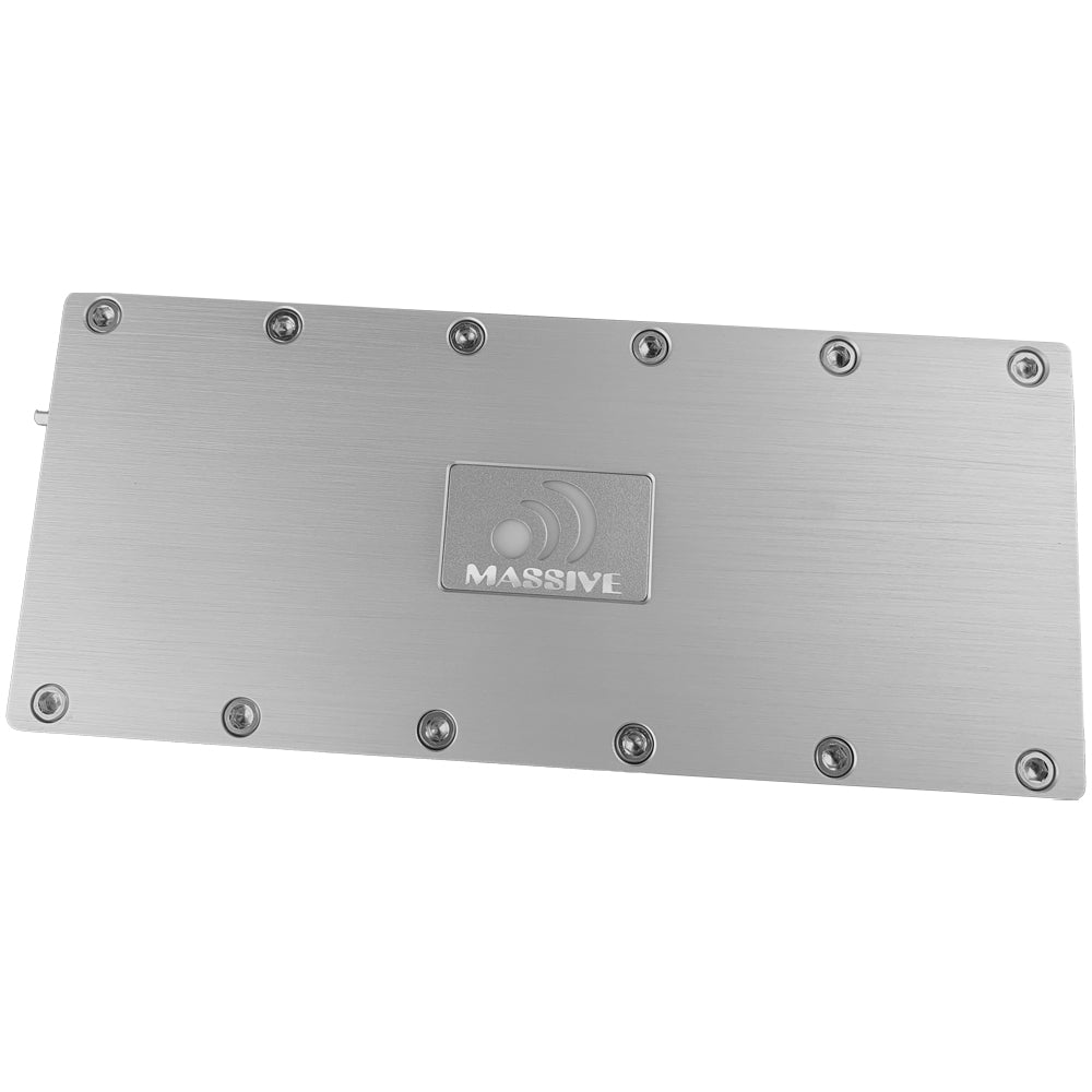P4 1600W RMS Mono Block Amplifier - 1 Ohm Stable, High Power Car Audio Amp for Subwoofers & Bass Boost - Perfect for Car Audio Systems & Competitions