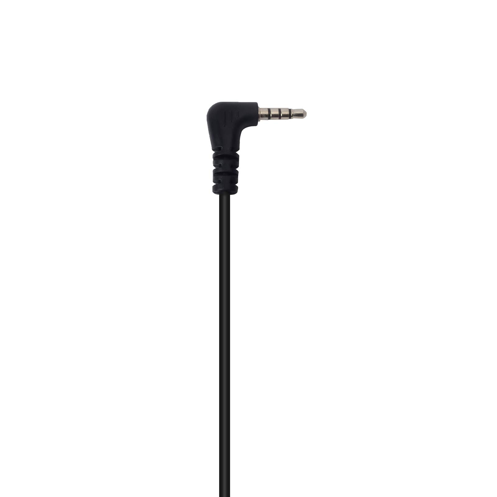HYS G Hanging Headphones with 3.5mm Plug & Built-in Mic - PTT Headset Compatible with Baofeng UV3R, BF-T1, BF-T6 Walkie Talkie Radios - Ideal for Security, Construction & Outdoor Communication