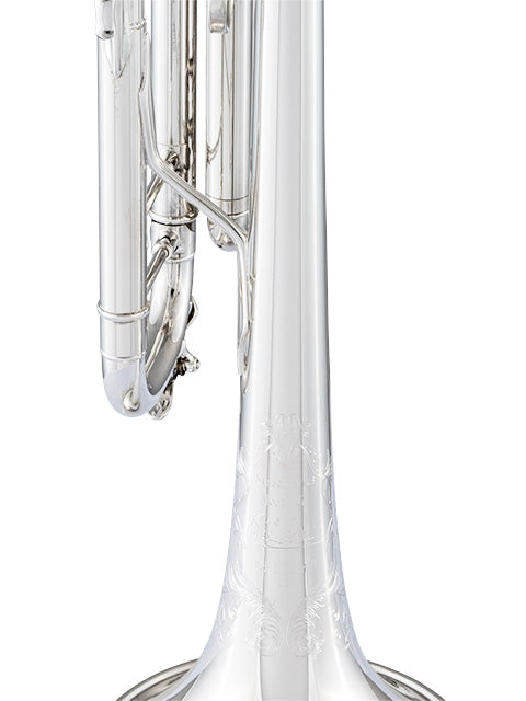 Bach 190S37 Stradivarius Anniversary Trumpet - Professional Silver Plated Bb Trumpet for Jazz, Orchestral & Solo Performances - Perfect for Musicians, Students & Collectors