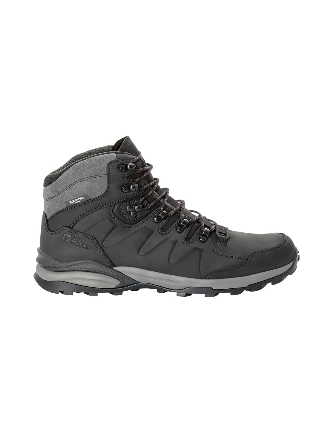 Jack Wolfskin Men's Refugio Prime Texapore Mid Hiking Shoes - Waterproof Outdoor Boots for Trekking & Mountain Climbing | Ideal for Hiking Trails, Camping & Backpacking Adventures
