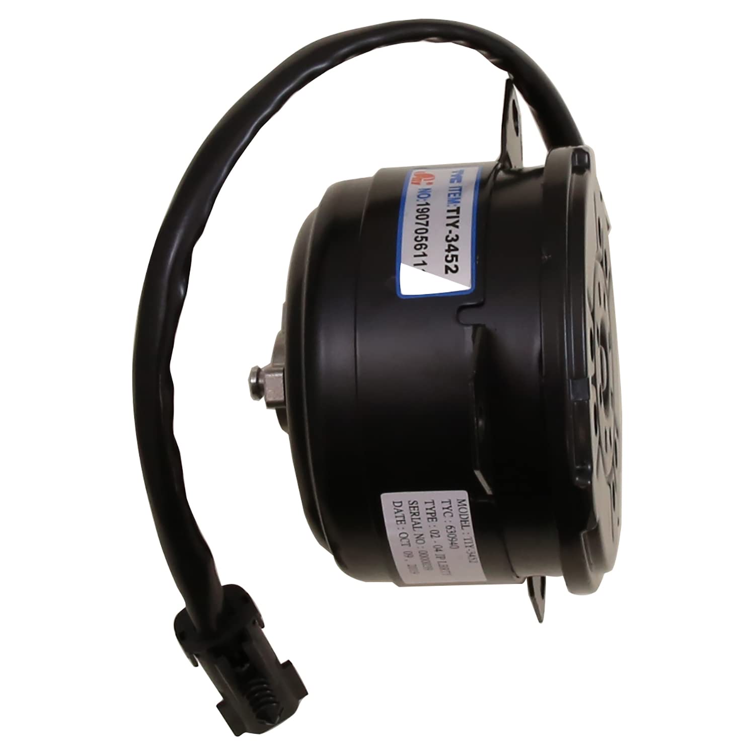 TYC 630940 Jeep Liberty Replacement Radiator & Condenser Cooling Fan Motor - High Performance Cooling System Part for 2002-2007 Jeep Liberty Models - Perfect for Off-Roading & Hot Weather Driving