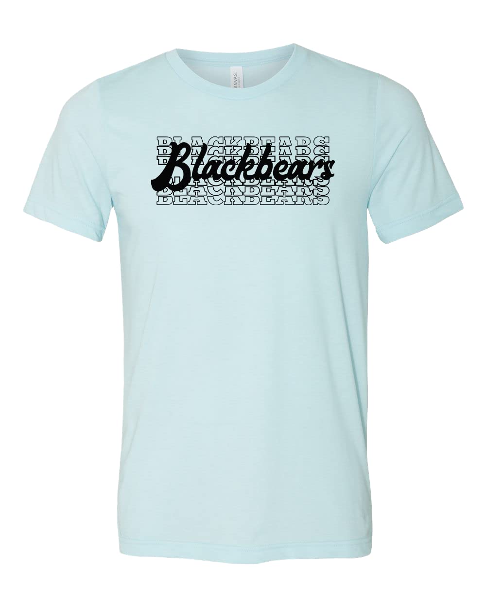 Blackbears Team Mascot Shirt - Official Blackbears Fan Apparel for School Spirit & Game Day - Comfortable Cotton T-Shirt for Sports Events, Pep Rallies, and College Fan Gear