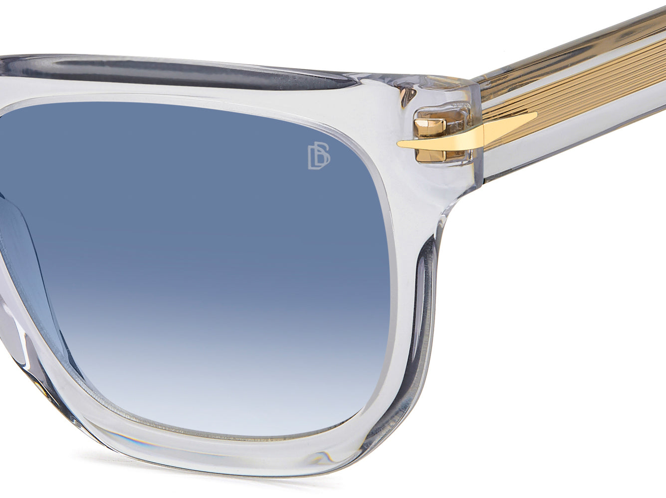 David Beckham DB7118/S Sunglasses - Polarized UV Protection Aviator Style for Men & Women - Perfect for Driving, Travel & Outdoor Activities