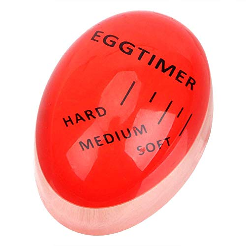 Magic Egg Timer - Color Changing Kitchen Timer for Perfect Soft & Hard Boiled Eggs - Reusable Cooking Tool for Breakfast, Meal Prep & Baking