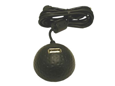 Premium USB Golf Ball Docking Station with 5Ft. Cable - Black (Model: USB 201A) - Perfect for Office Desk, Home Workspace & Golf Enthusiasts