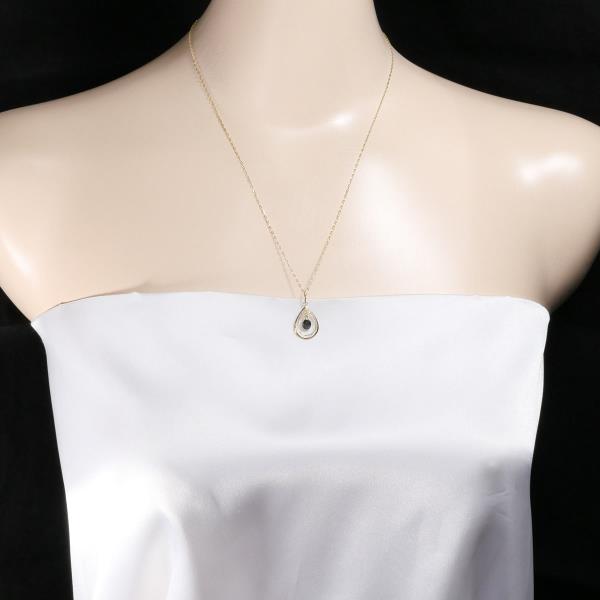 18K Yellow Gold Sapphire Necklace | Genuine Sapphire Pendant | Elegant Jewelry Gift for Women | Perfect for Weddings, Anniversaries & Special Occasions