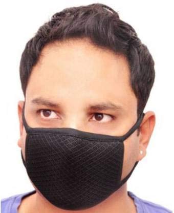 TI AMO Anti-Pollution Dust Cotton Unisex Half Face Mask (6-Pack) - Breathable Protection for Cycling, Running, Commuting & Outdoor Activities