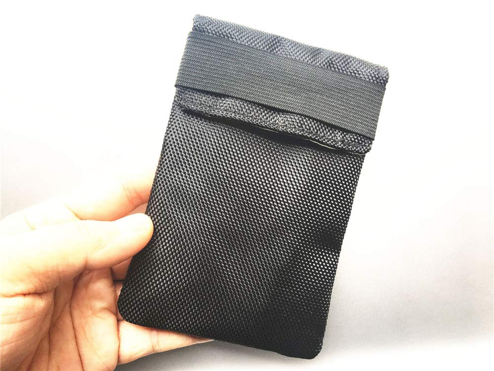 Faraday Bag for Key Fob (2 Pack) - RFID Signal Blocking Pouch, Anti-Theft Faraday Cage Protector for Car Keys | Anti-Hacking Case Blocker for Executive Privacy & Travel Security | Perfect for Parking Lots, Hotels & Public Transportation