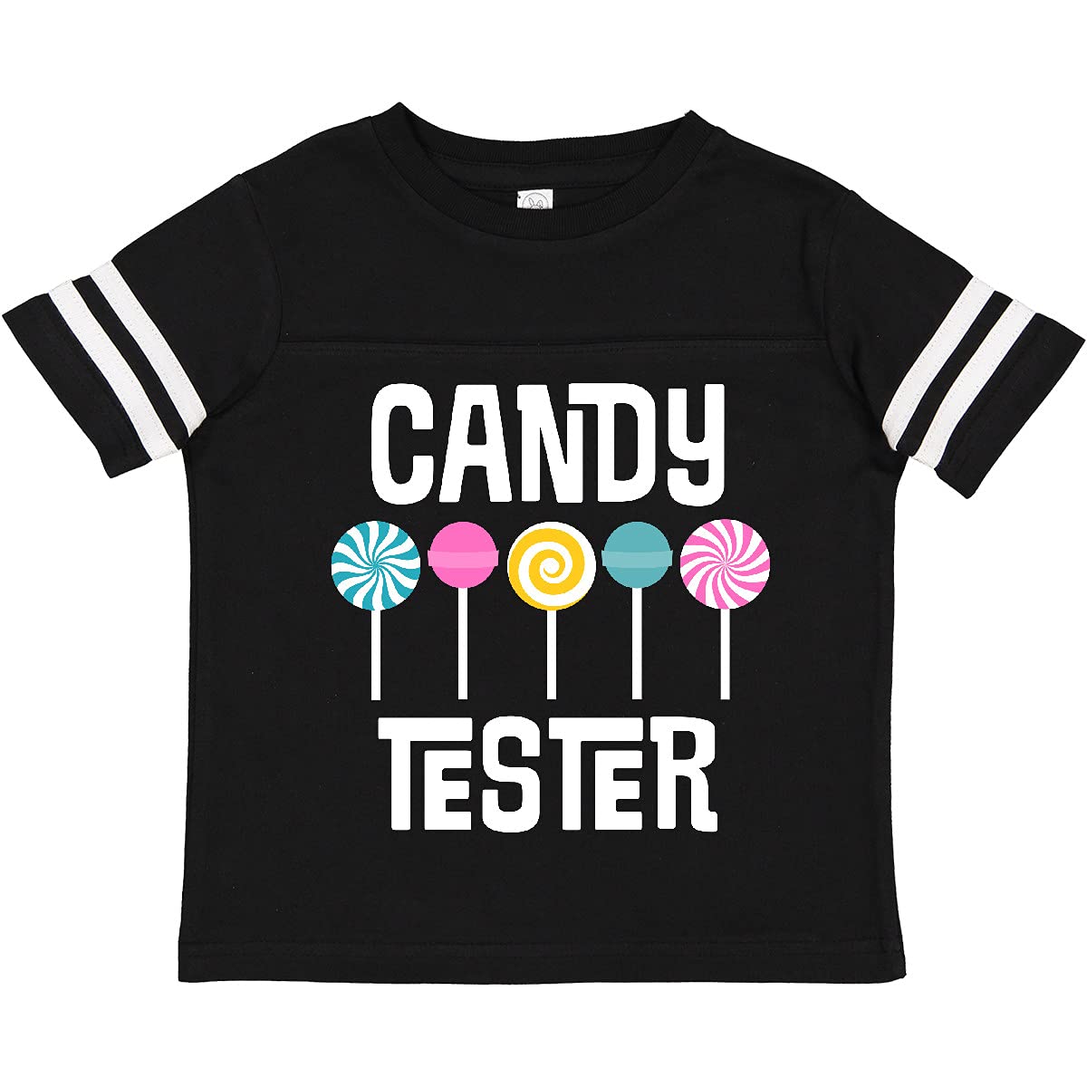 Inktastic Candy Tester Cute Sweets Toddler T-Shirt - Soft Cotton Tee for Baby Boys & Girls - Perfect for Birthday Parties, Family Photos & Everyday Play