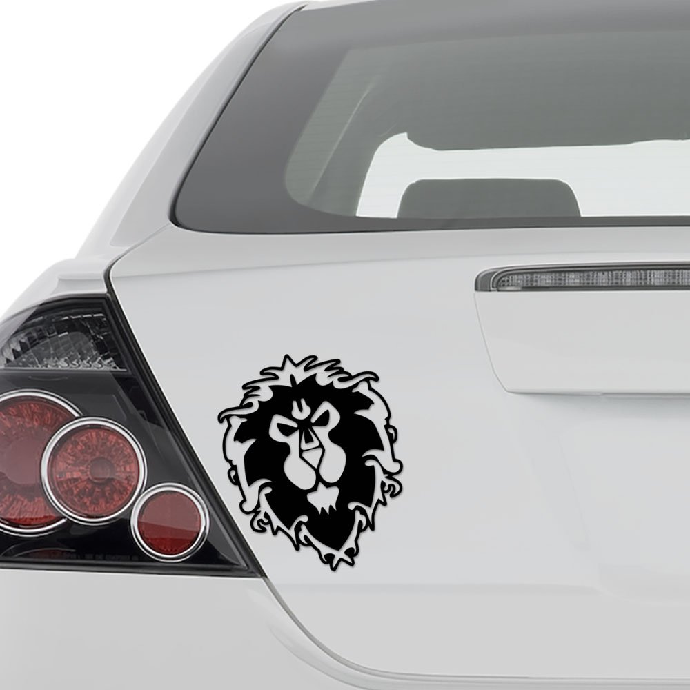 6-inch Matte Black Vinyl Sticker Decal for Gaming, Cars, Trucks, Motorcycles - Perfect for Windows, Bumpers, Laptops, Home & Wall Decor - Durable, Waterproof & Easy to Apply