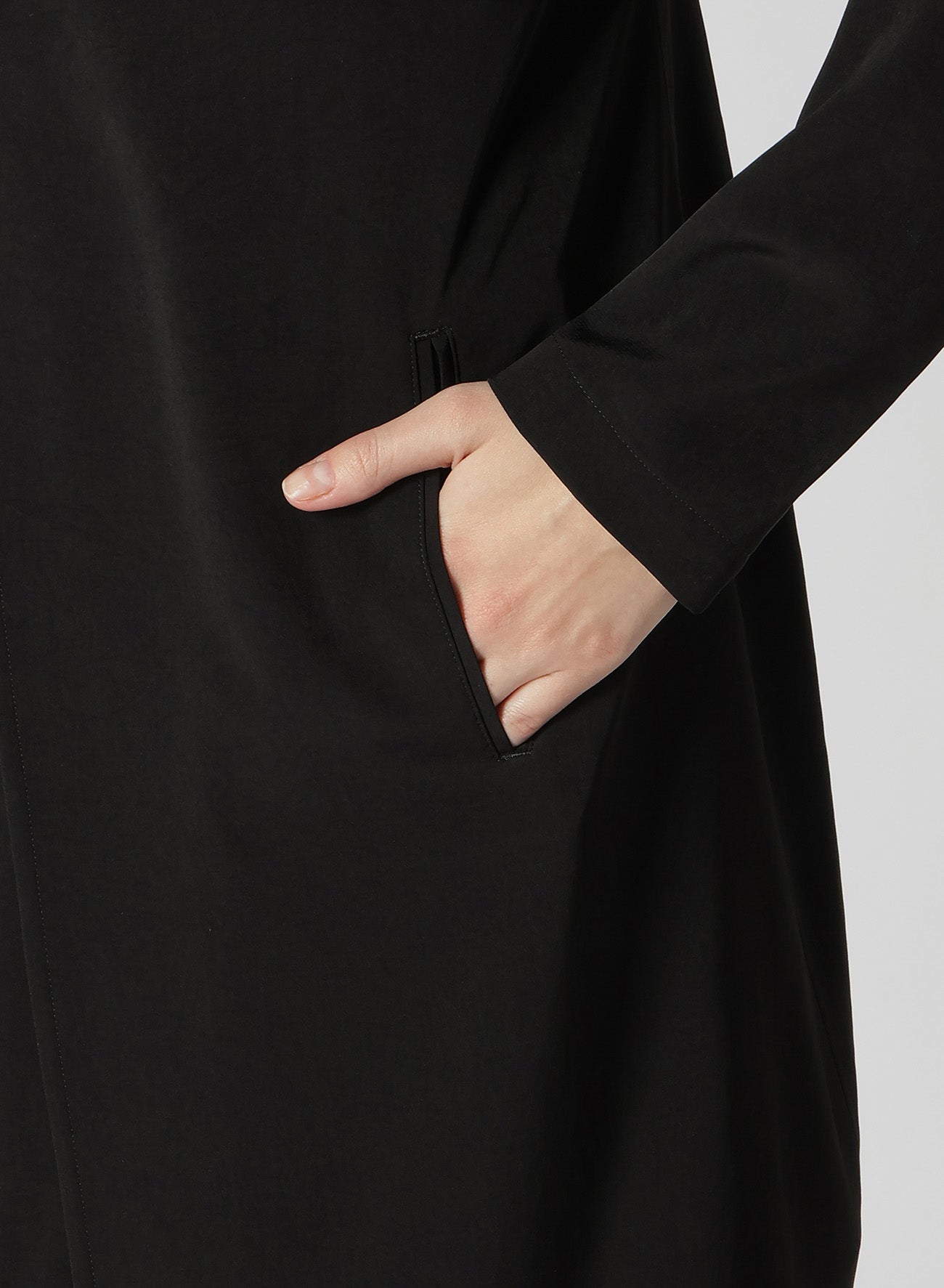 Elegant Crepe de Chine Double Front Jacket for Women - Lightweight & Stylish Outerwear for Work, Dates & Special Occasions