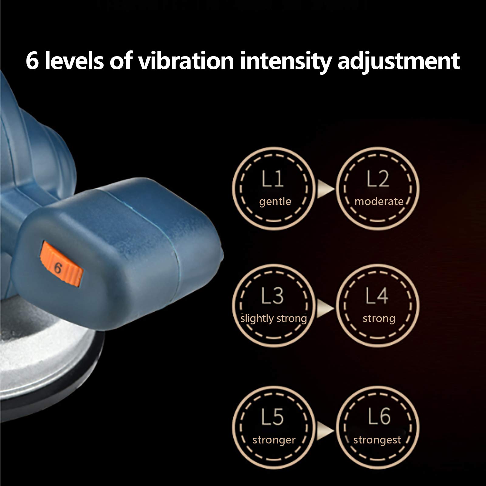 Gdrasuya10 Electric Handheld Tile Leveling Machine - Automatic Rechargeable Tile Vibrator with Aluminum Suction Cup (2 Pack) - Perfect for Floor & Wall Tile Installation, DIY Home Renovation Projects