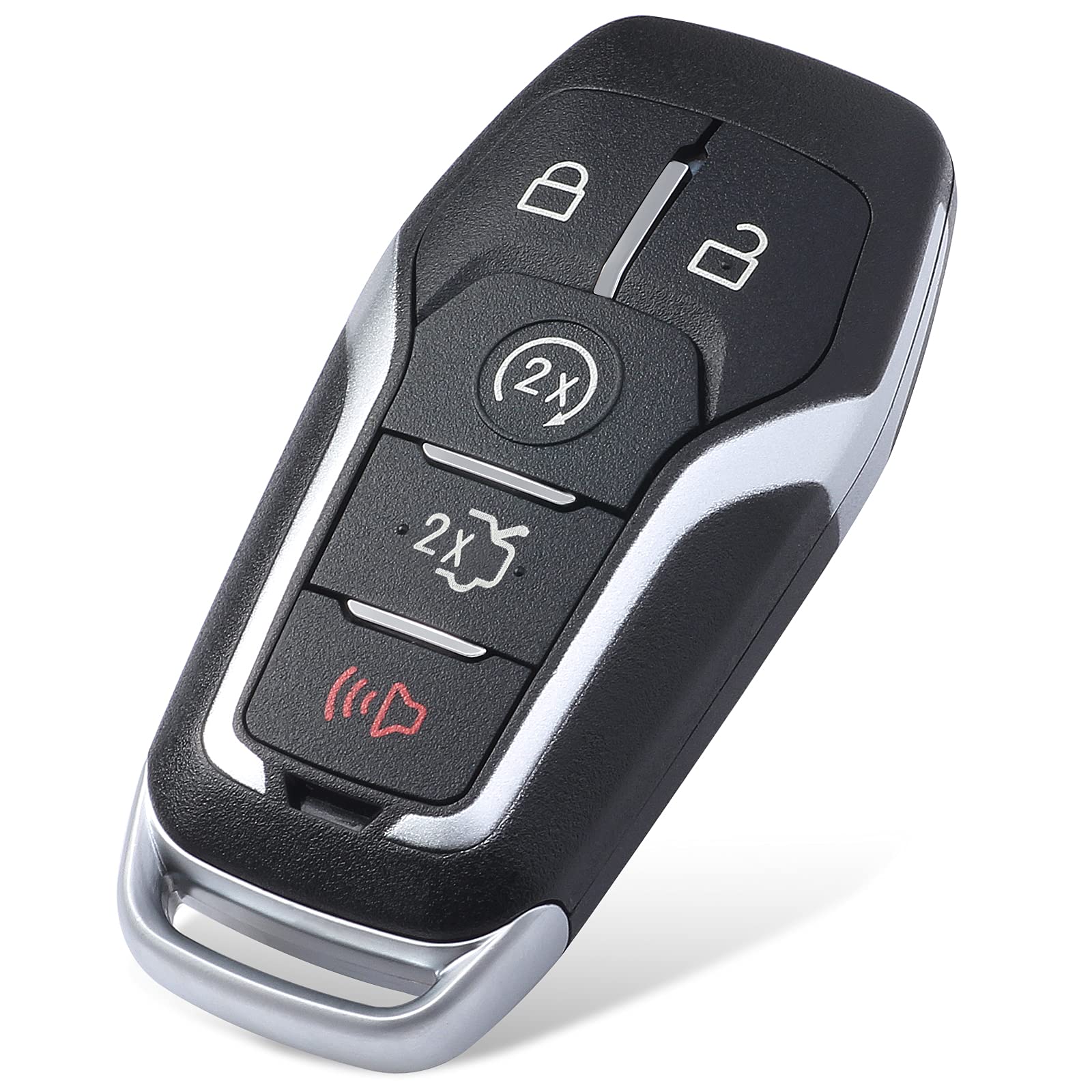Ford Explorer Edge Mustang 2015-2018 Smart Keyless Entry Remote Prox Key Fob Replacement - Compatible with Push Start & Proximity Lock/Unlock - Perfect for Lost or Damaged Key Fob Replacement
