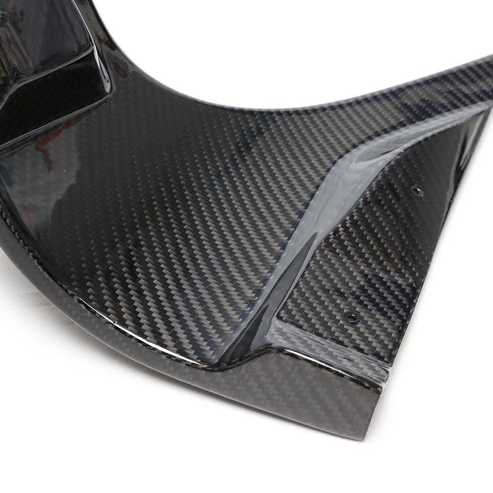 Premium Real Carbon Fiber Rear Diffuser for Tesla Model 3 2024+ - OEM Fit Aerodynamic Upgrade Kit (Standard & Long Range Models) | Enhance Performance & Style for Street Racing & Car Shows