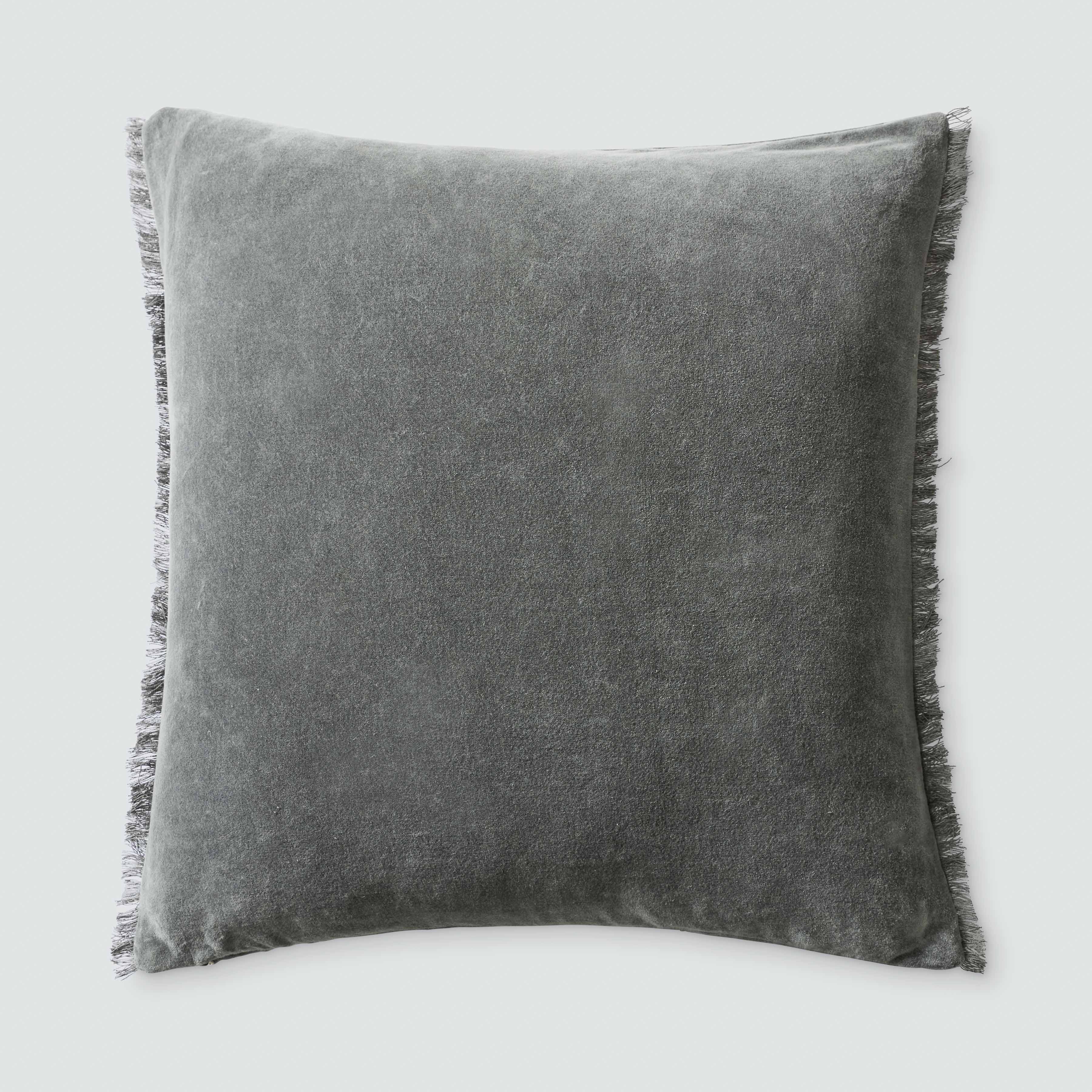 Luxury Velvet Throw Pillow Covers - Soft Decorative Cushion for Sofa, Bed & Home Decor - Elegant Living Room & Bedroom Accent - Set of 2 (18x18 Inches)