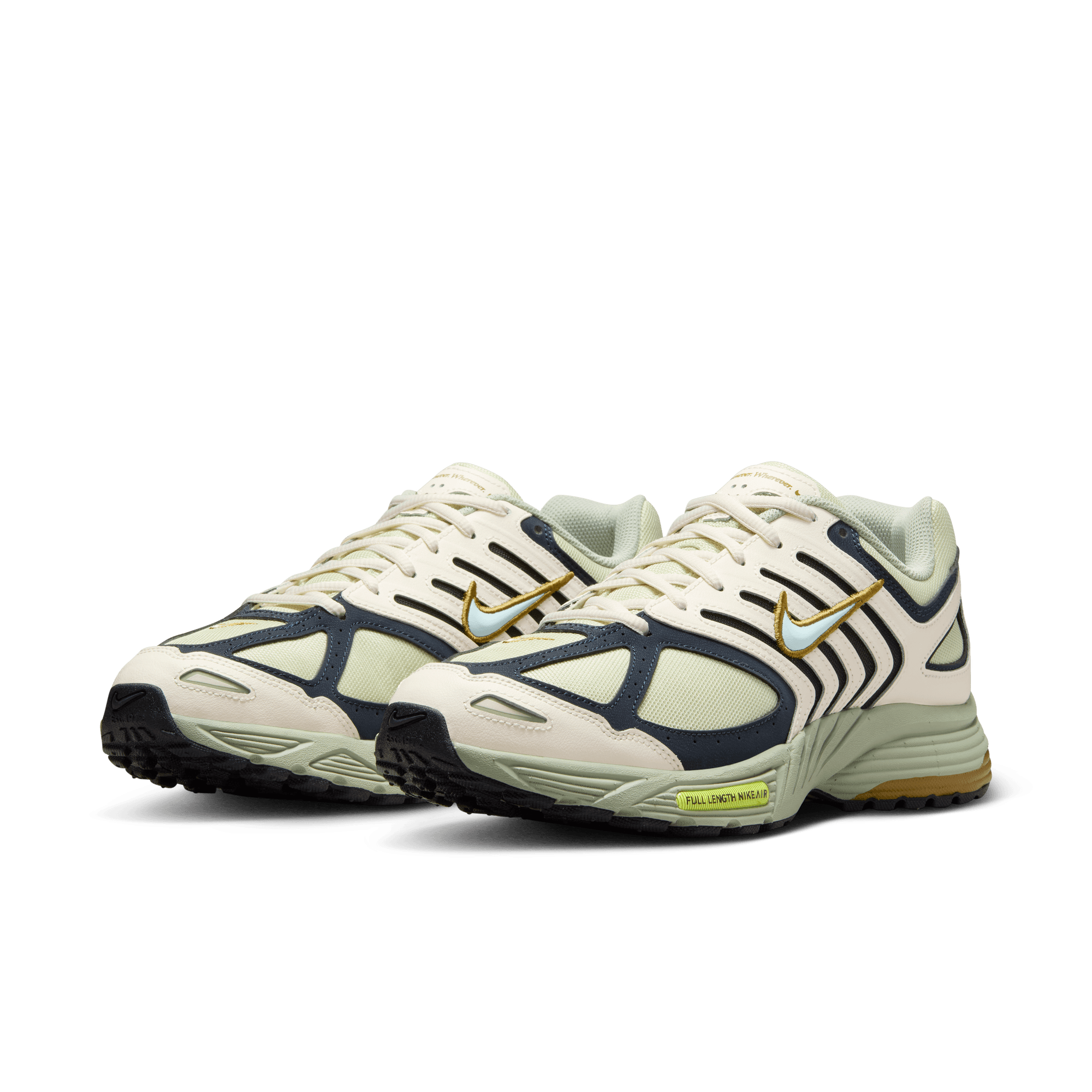 Nike Air Pegasus 2K5 Running Shoes - Olive Aura/Glacier Blue | Lightweight Cushioned Sneakers for Men & Women | Perfect for Jogging, Gym Workouts & Daily Wear
