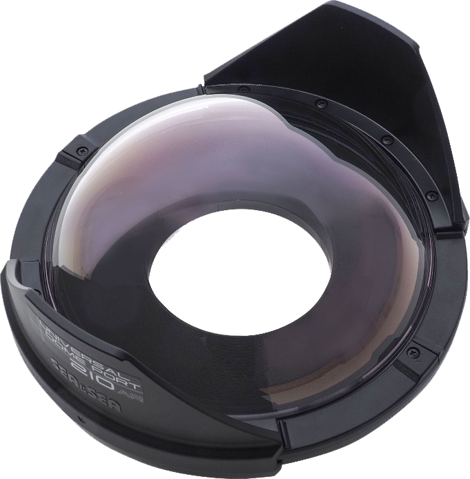 Sea and Sea DX Dome Port 210AR with Antireflective Coating for Underwater Photography - Perfect for DSLR Cameras in Marine Environments (9.8)
