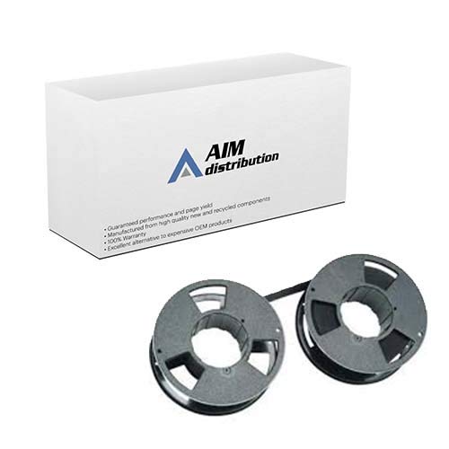 AIM Compatible Replacement Printer Ribbons for Data Printer 3000 - 6 Pack Black Ink Cartridges (R3200) | Ideal for Office Printing, Shipping Labels & Receipts