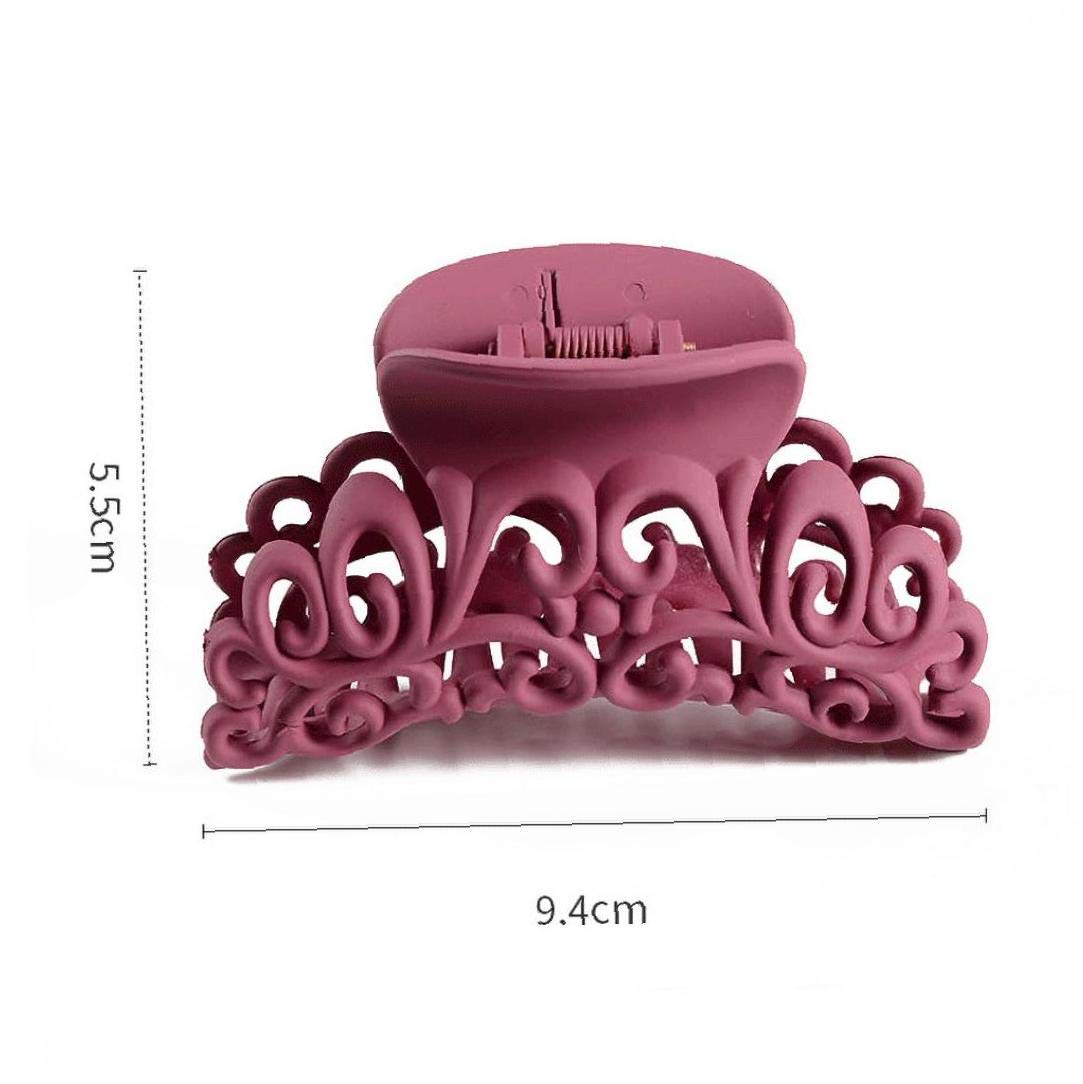 Strong Hold Hair Claw Clip for Women - Non-Slip Hair Clamp, Barrettes & Hairpins for Thick Hair - Perfect for Ponytails, Buns & Updos
