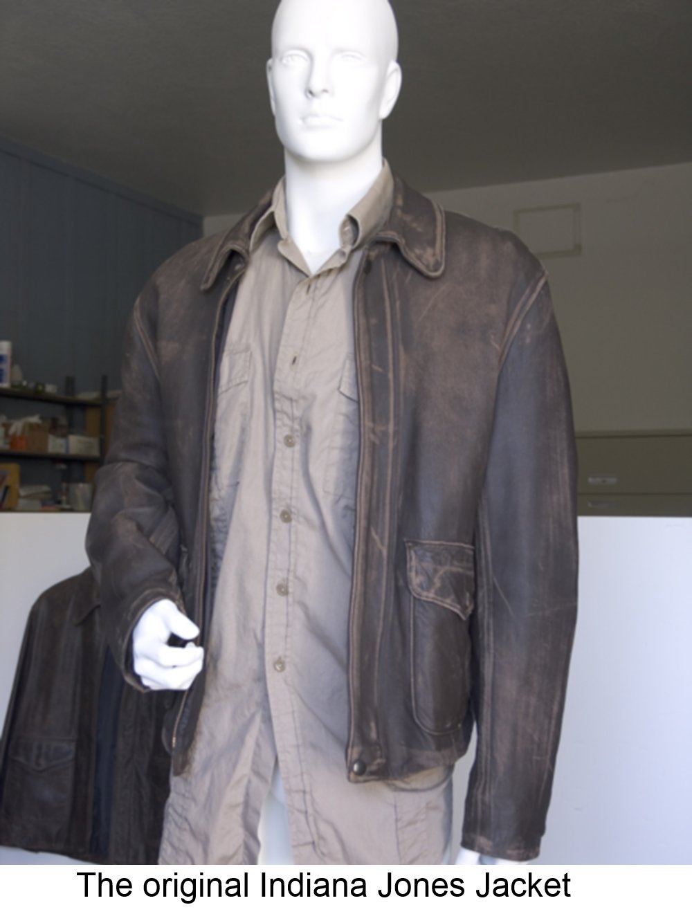 Noble House Indiana Jones Leather Jacket - Genuine Steerhide Brown Distressed Vintage Style | Perfect for Cosplay, Halloween Costume & Adventure Themed Events