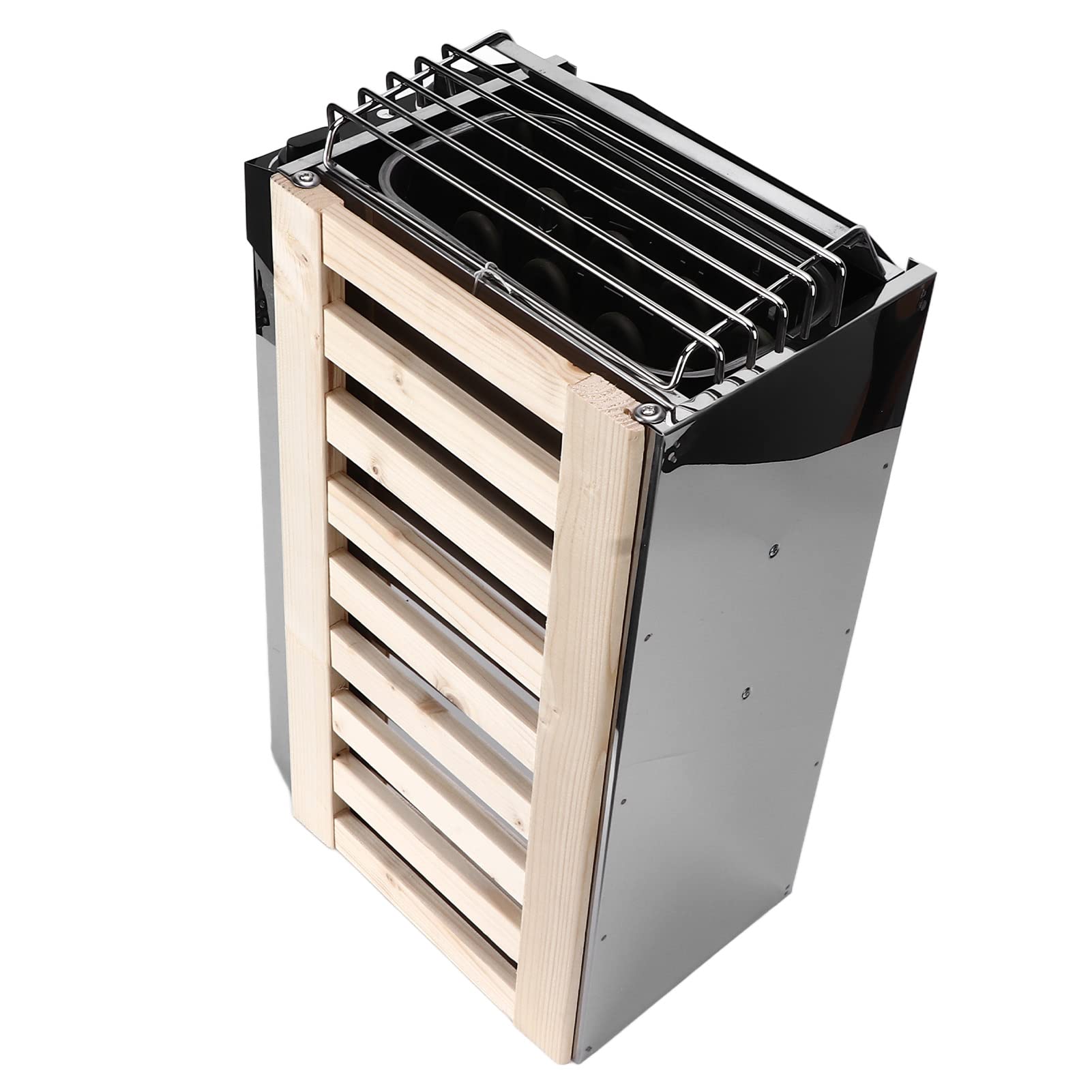 Premium 3KW Stainless Steel Sauna Stove - 110V Sauna Heater with Internal Control for Home, Bedroom & Office - Perfect for Relaxation & Detoxification