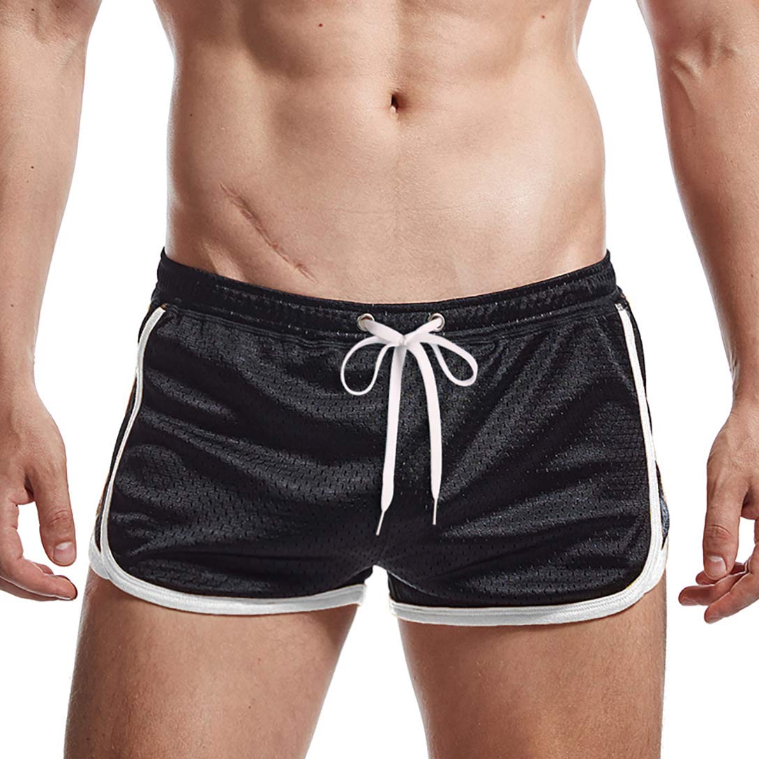 **AIMPACT Men's Running Shorts - Breathable Workout Gym Shorts for Men, Quick-Dry Athletic Shorts with Pockets - Perfect for Jogging, Training & Casual Wear**