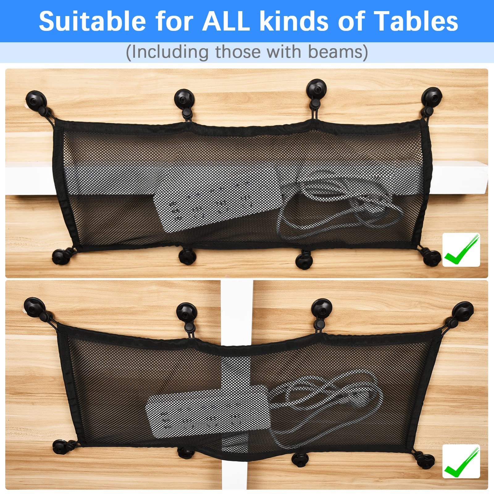 Under Desk Cable Management Net Kit - 26