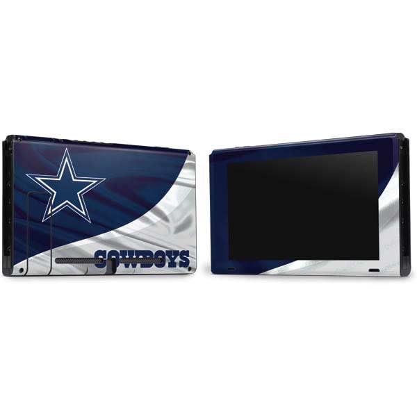 Official NFL Dallas Cowboys Gaming Skin Decal for Nintendo Switch Bundle - Custom Protective Vinyl Sticker for Gaming Consoles & Accessories - Perfect for Fans, Gifts & Game Room Decor