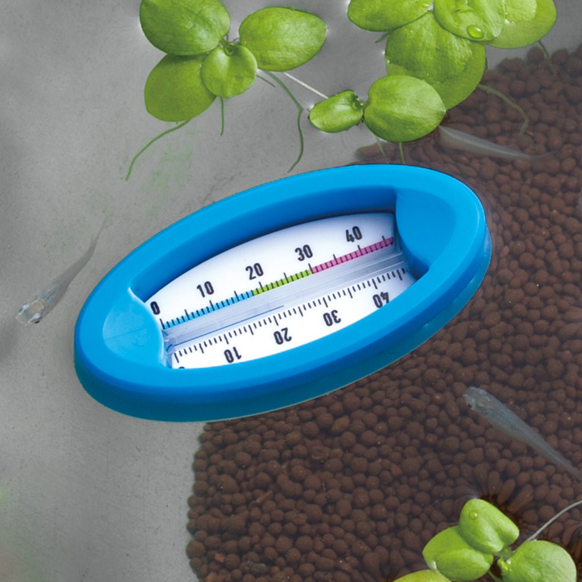 SUDO S1877 Floating Thermometer for Aquarium, Fish Tank, Hydroponics - Accurate Water Temperature Measurement for Home & Outdoor Use