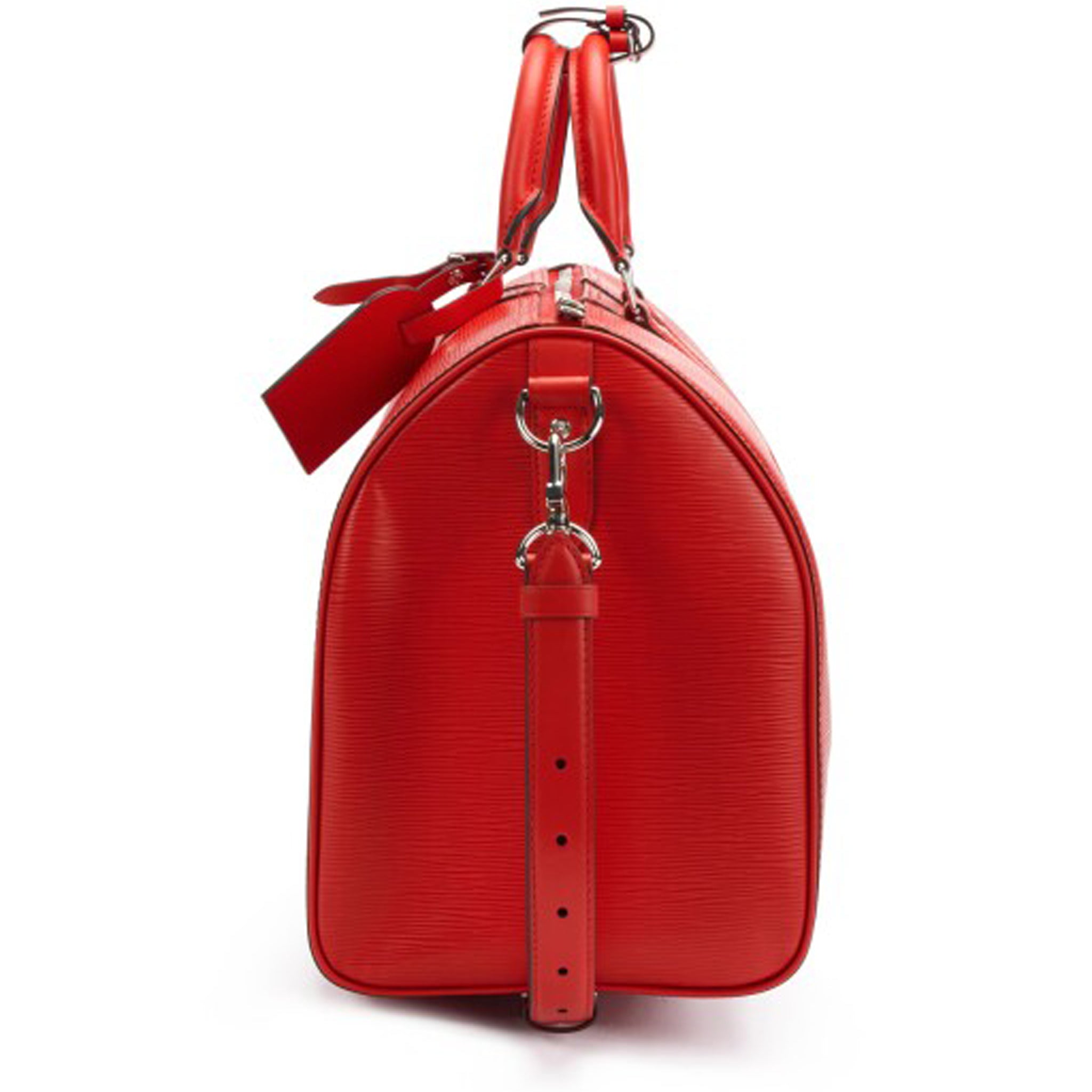 Supreme x Louis Vuitton Keepall Bandouliere 45 Travel Duffle Bag - Luxury Designer Weekender for Men & Women - Perfect for Travel, Gym, and Business Trips